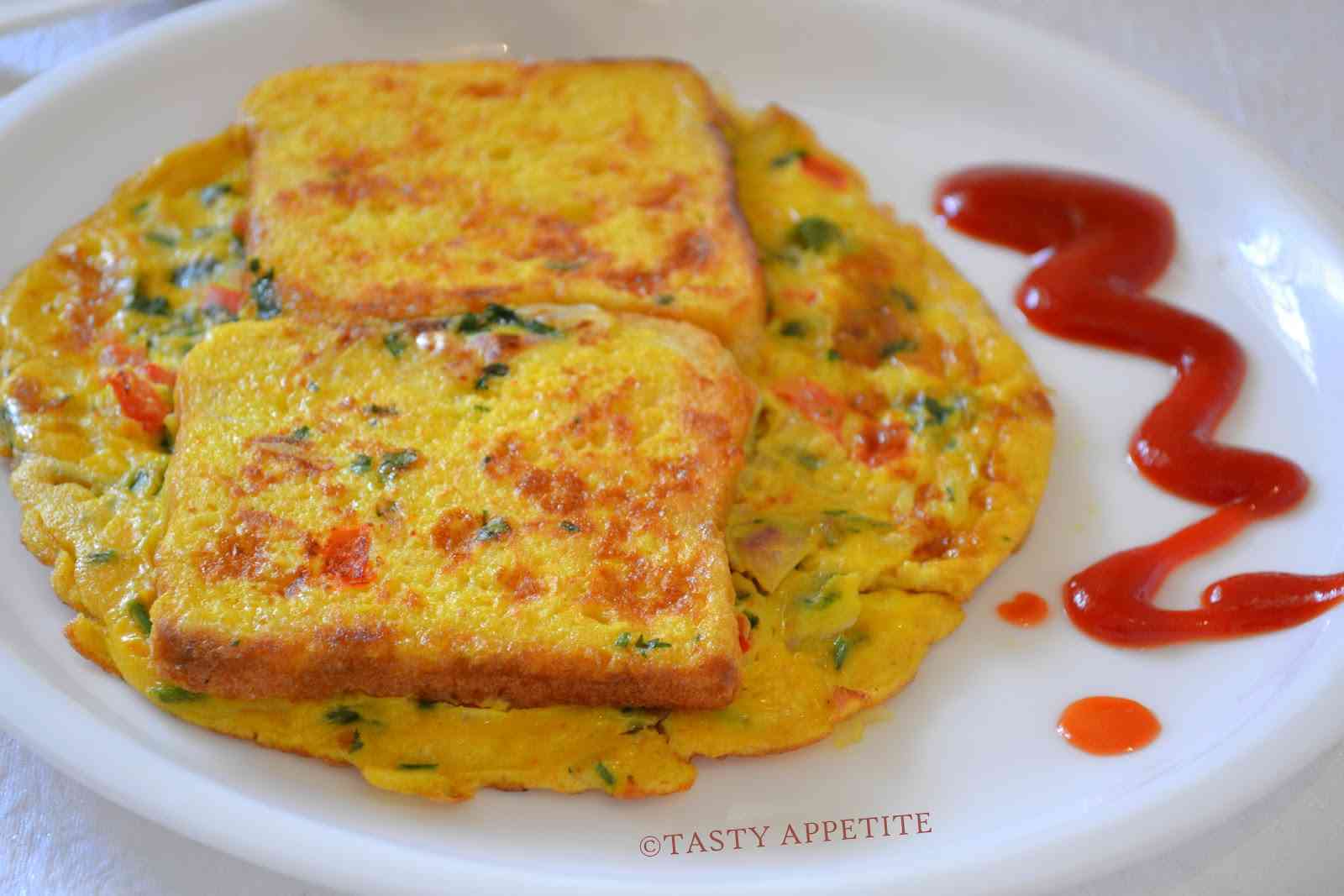 bread omlet per pcs