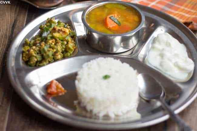 NORMAL VEG KHANA SET