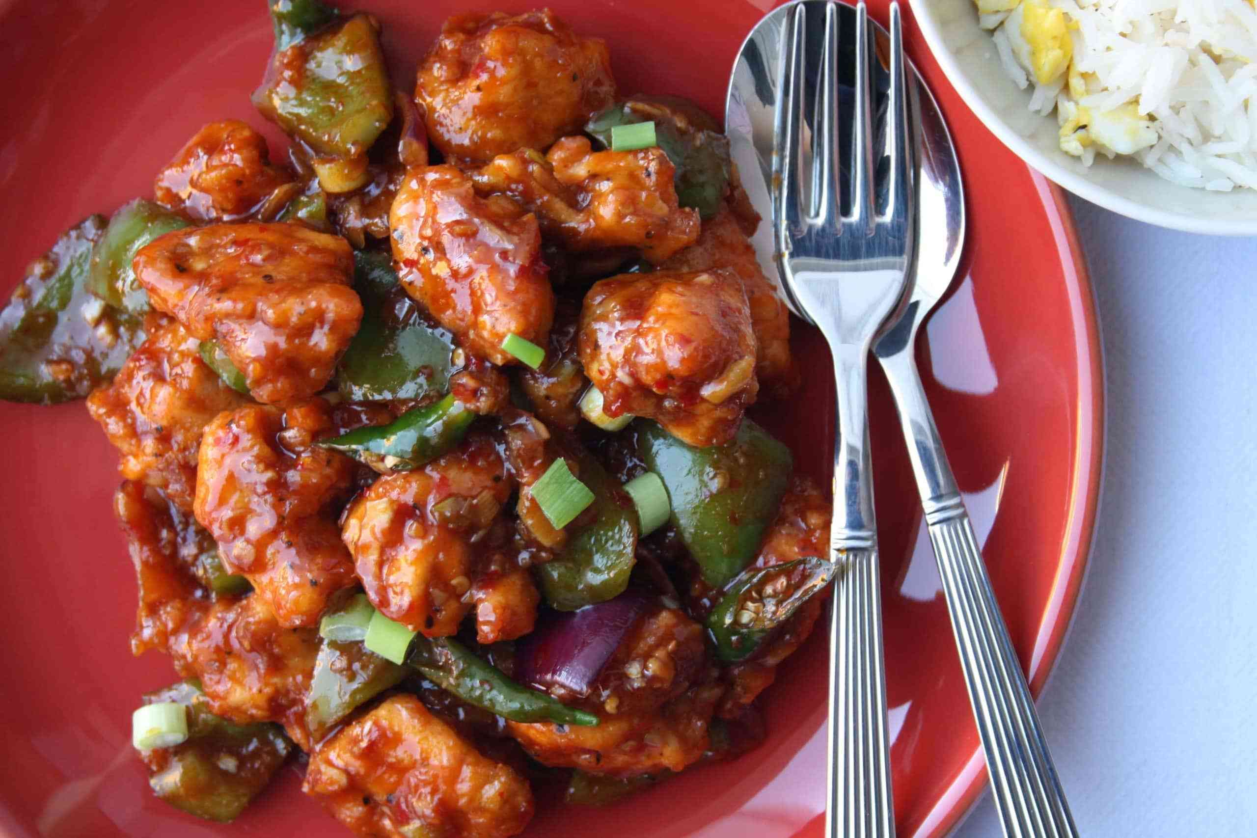 CHICKEN CHILLY WITH BONE