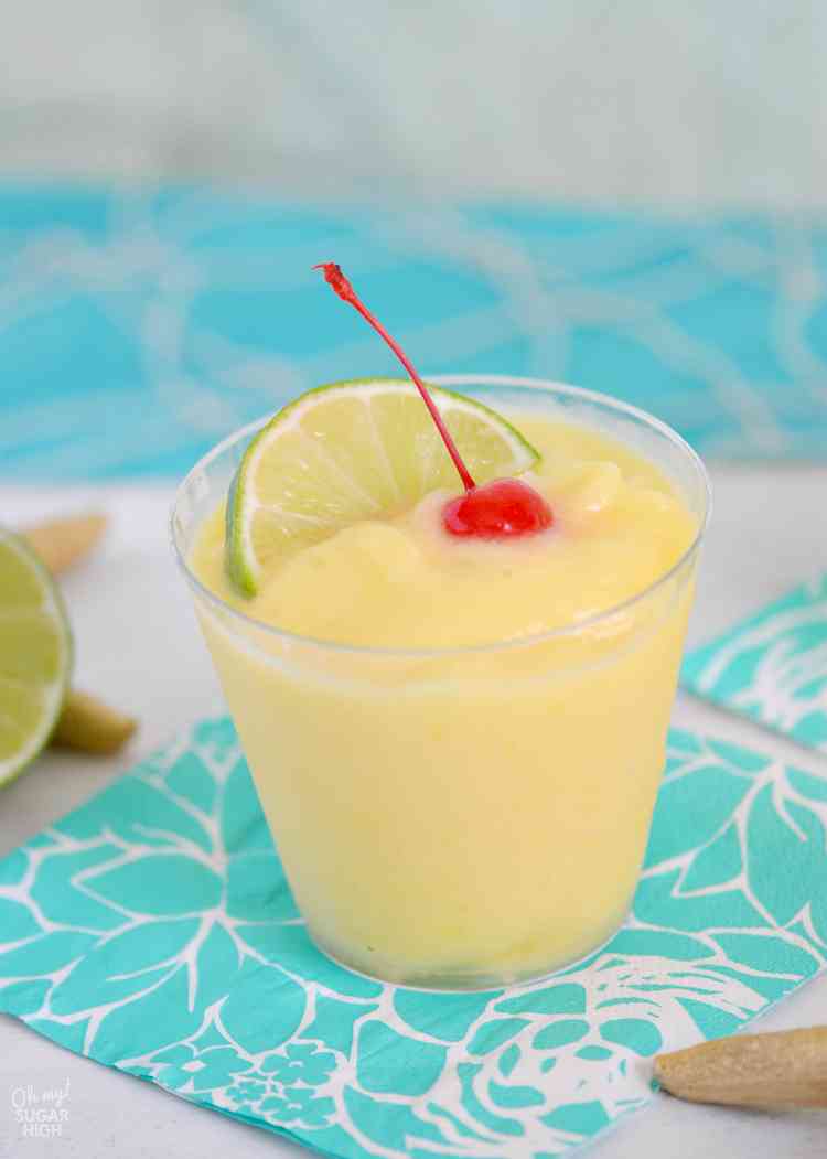 Tropical citrus mocktail