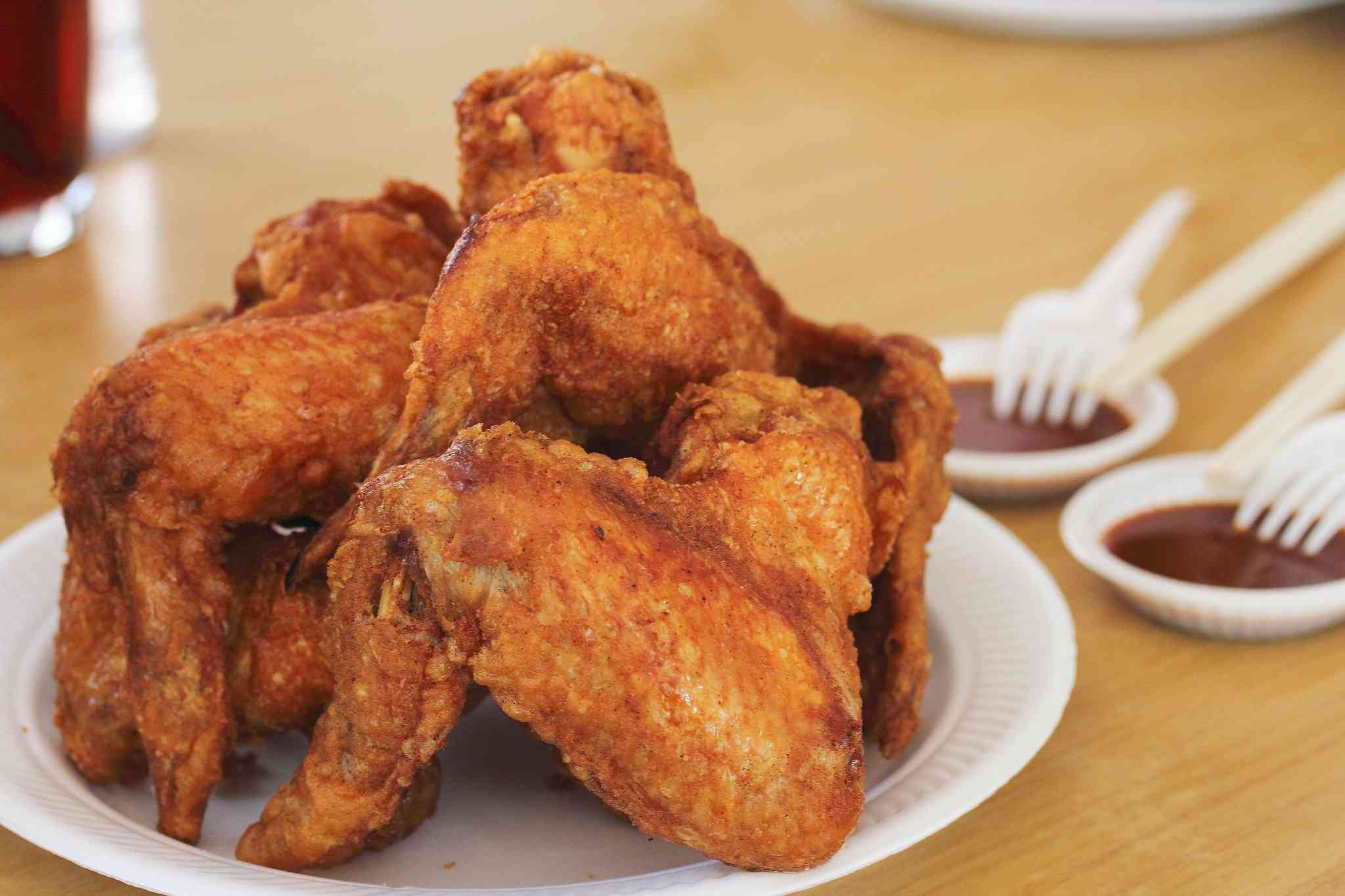BBQ chicken Wings(2pcs)