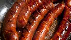 Fried Buff Sausage