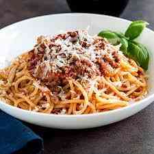 Spaghetti Bolognese CHICKEN