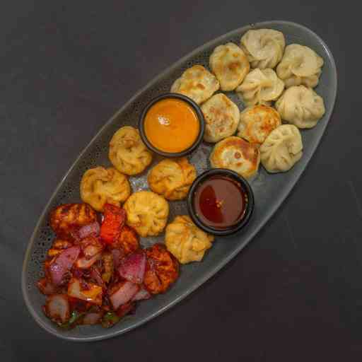 Buff Momo Combo Platter