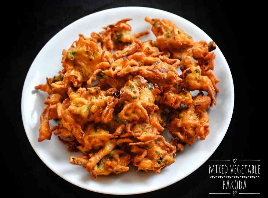 Veg Pakauda chat
